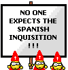 :<:-):